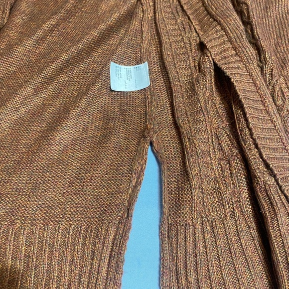 Karen Scott Women's Tan Cable Knit Cardigan Sweater - Picture 7 of 12